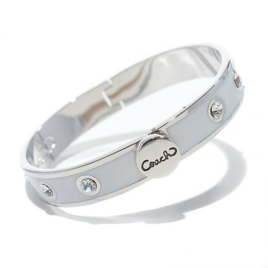 Coach Round Stone White Bracelets CKM | Coach Outlet Canada